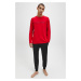 Darčekové balenie Calvin Klein Pyžamový set pánsky - čierna, červená Veľkosť: XL