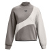 Mikina Under Armour Unstoppable Flc Crop Crew Pewter