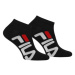 Ponožky FILA 2 PACK-F9199 SOCKS -200 BLACK