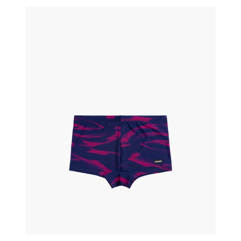 Men's Elastic Swimming Boxers ATLANTIC - Multicolored