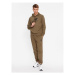 New Balance Teplákové nohavice Essentials Stacked Logo French Terry Sweatpant MP31539 Hnedá Regu