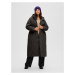 Selected Femme Curve Zimný kabát 'Tora'  čierna