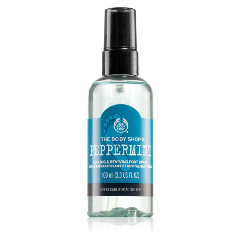 The Body Shop Peppermint Foot Spray sprej na nohy s chladivým účinkom