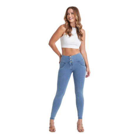 Dámske jeggings nohavice FREDDY WR.UP® push up superskinny jeggings with high waist and buttons-