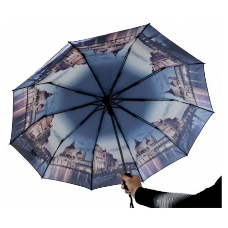 Dámsky tmavo-modrý dáždnik TOWN John-C