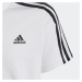 ADIDAS SPORTSWEAR Funkčné tričko 'Essentials 3-Stripes '  čierna / biela