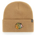 Chicago Blackhawks zimná čiapka Haymaker ´47 Cuff Knit brown