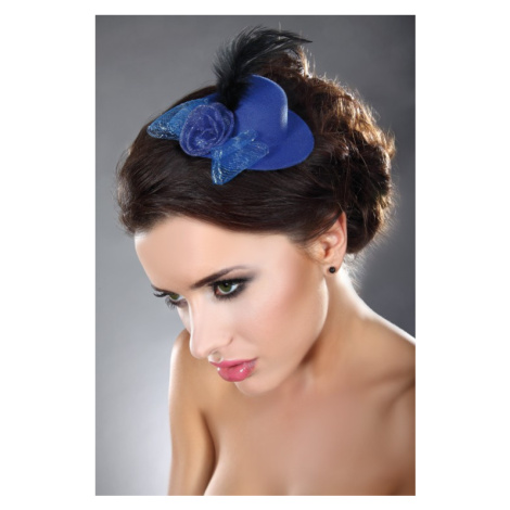 Ozdoba do vlasov Mini Top Hat Model 11 Blue - LivCo Corsetti Livia Corsetti