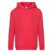 Czerwona bluza dziecięca Hooded Sweat Fruit of the Loom