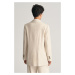 SAKO GANT REG STRETCH LINEN BLAZER SOFT OAT