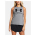 Šedé tielko Under Armour UA W LIVE SPORTSTYLE TANK