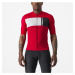 CASTELLI Cyklistický dres s krátkym rukávom - PROLOGO 7 - červená