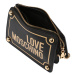 Love Moschino Kabelka na rameno 'MAGNIFIER'  zlatá / čierna
