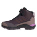 Dievčenské zimné topánky ADIDAS Terrex Winter Mid Boa Rain.RDY shadow maroon red lilac