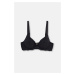 Dagi Black Veronica Accessory Detail Compression Bra