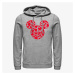 Queens Disney Classic Mickey - Mickey Hearts Fill Unisex Hoodie