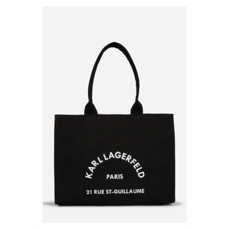 Kabelka Karl Lagerfeld Rsg Square Large Tote Black