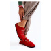 Červené dámske papuče Big Star s potlačou