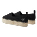 Calvin Klein Jeans Espadrilky Platform Espadrille Ml Btw YW0YW01378 Čierna