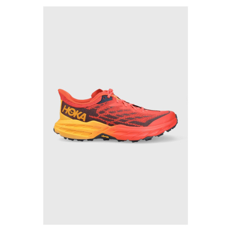 Bežecké topánky Hoka SPEEDGOAT 5 oranžová farba, 1123157