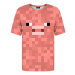 Tričko Pixel Pig pána GUGU a slečny GO Unisex Tsh2355