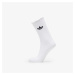 adidas Semi-Sheer Ruffle Crew Socks 2-Pack White/ Black