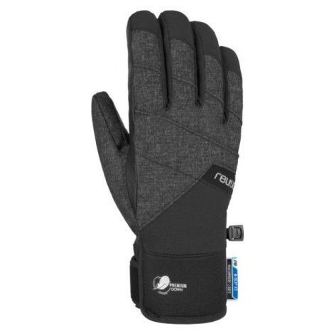 Reusch FEBE R-TEX XT Lyžiarske rukavice, tmavo sivá, veľkosť