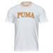 Puma  PUMA SQUAD BIG GRAPHIC TEE  Tričká s krátkym rukávom Biela