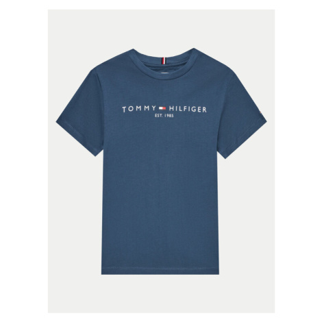 Tommy Hilfiger Tričko Essential KS0KS00397 Modrá Regular Fit