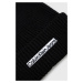 Vlnená čiapka Calvin Klein Jeans čierna farba, z tenkej pleteniny, vlnená