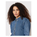 Vero Moda džínsová košeľa Rhiana 10258187 Modrá Slim Fit