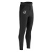 Compressport Hurricane Windproof Seamless Pants Black Bežecké nohavice/legíny