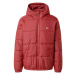 LEVI'S ® Prechodná bunda 'Telegraph Hood Shrt Jkt'  ohnivo červená / čierna / biela
