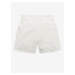 Biele dievčenské rifľové šortky Tom Tailor