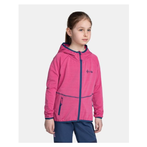 Girls' technical sweatshirt KILPI MEMPHIS-JG Pink