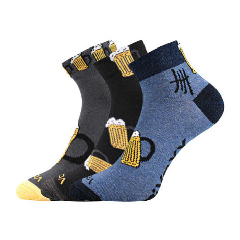 Voxx Piff Pánske trendy ponožky - 3 páry BM000000583000104388 mix