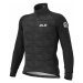 ALÉ Cyklistická zateplená bunda - SOLID SHARP WINTER - čierna/šedá
