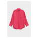 KOŠEĽA GANT OS LINEN SHIRT MAGENTA PINK