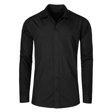 Promodoro Pánska košeľa s dlhým rukávom E6310 Black