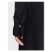 Sisley Košeľové šaty 4B5FLV01P Čierna Regular Fit