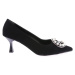 DGN Fb-40-1563 Women's Pearl Stone Heeled Shoe