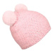 Lewro TRIXIE Dievčenská pletená čiapka, ružová, veľkosť