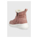 Detské zimné topánky U.S. Polo Assn. ružová farba