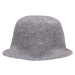 Knitted Bucket Beanie Heathergrey