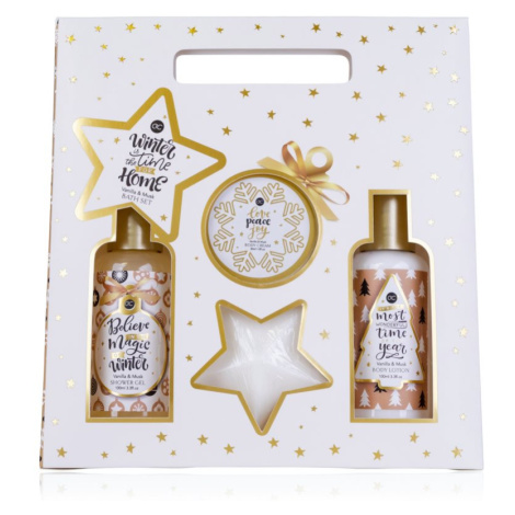 Accentra Winter Magic darčeková sada na telo Vanilla & Musk