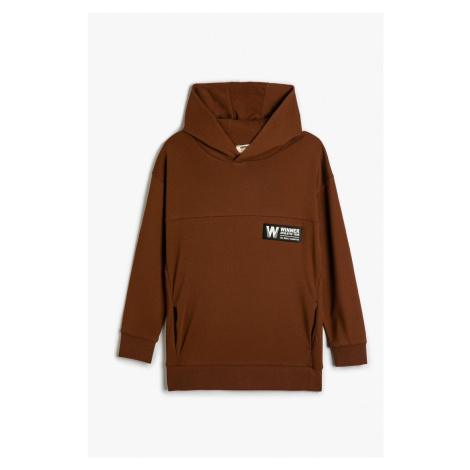 Koton Boy's Brown Sweatshirt