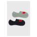 Ponožky HUGO 2-pak pánske,šedá farba,50468117