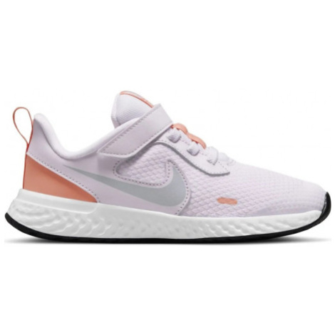 Juniorská športová obuv (tréningová) NIKE Revolution 5 light violet silver