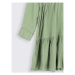 Coccodrillo Košeľové šaty ZC2128101MAJ Zelená Regular Fit