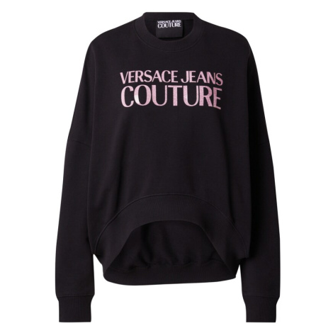 Versace Jeans Couture Mikina  svetloružová / čierna
